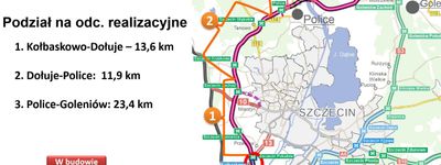Trwają pierwsze prace na budowie odcinka Kołbaskowo - Dołuje S6 Zachodniej Obwodnicy Szczecina [FILMY]