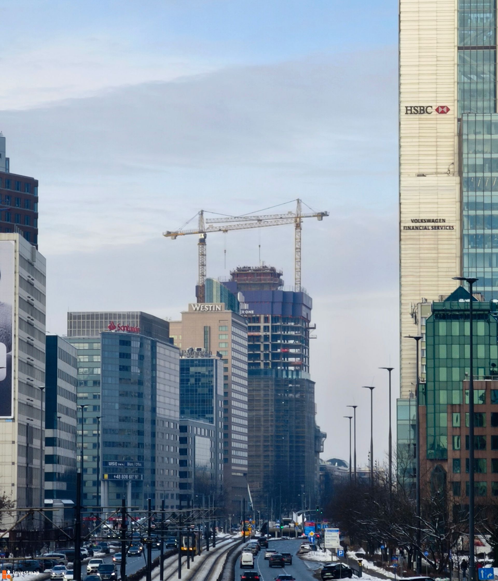 Trwa budowa Upper One z ponad 130-metrowym wieżowcem 