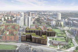 Lex deweloper w Gdańsku: Euro Styl i Torus wybudują dwa budynki mieszkalno-usługowe, powstanie też szkoła i park [WIZUALIZACJE]