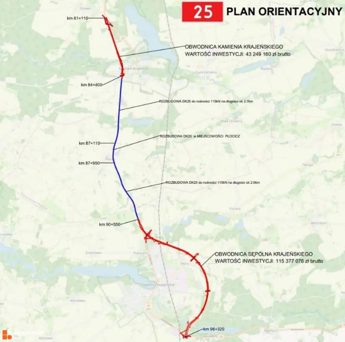 Wizualizacja Obwodnica Sępólna Krajeńskiego dodał Wojciech Jenda