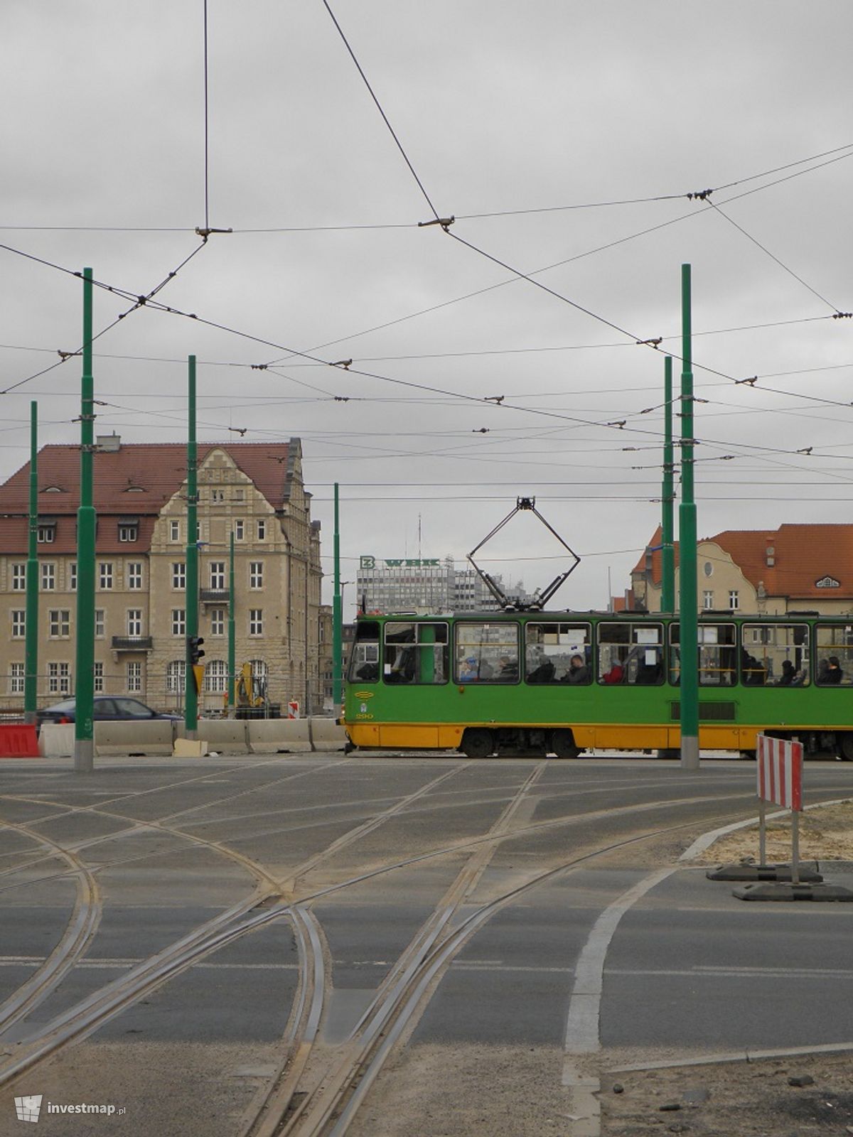 Zdjęcie [Poznań] Przebudowa węzła Rondo Kaponiera fot. PieEetrek 