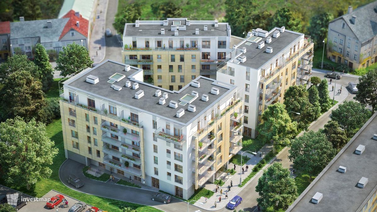 Wizualizacja [Kraków] Kompleks mieszkaniowy "Dom pod słowikiem" dodał MatKoz 