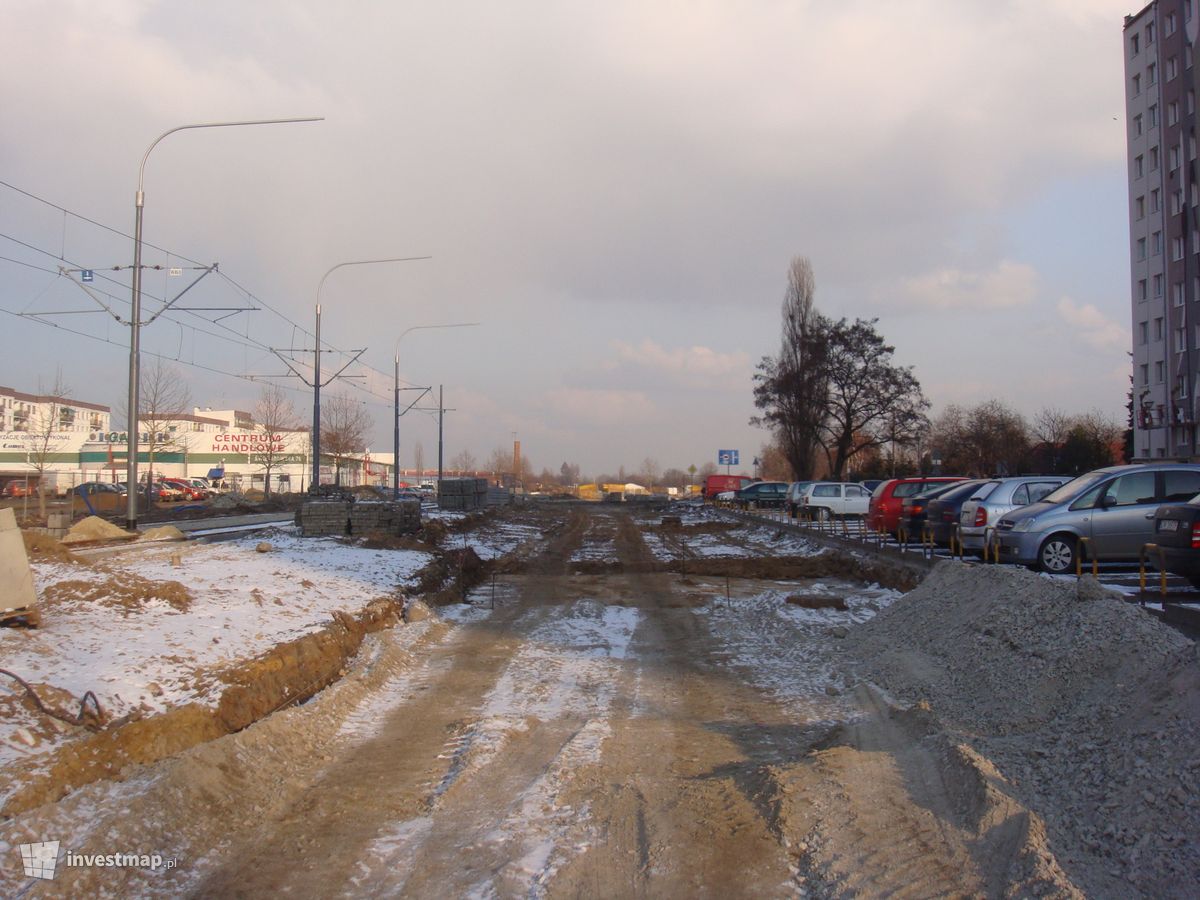 Zdjęcie [Wrocław-Krzyki] Przebudowa ul. Bardzkiej i linia tramwajowa na Gaj fot. Jan Augustynowski