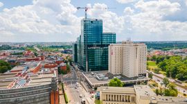 W Poznaniu powstaje biurowiec AND2, najwyższy budynek w mieście [FILM+ZDJĘCIA]