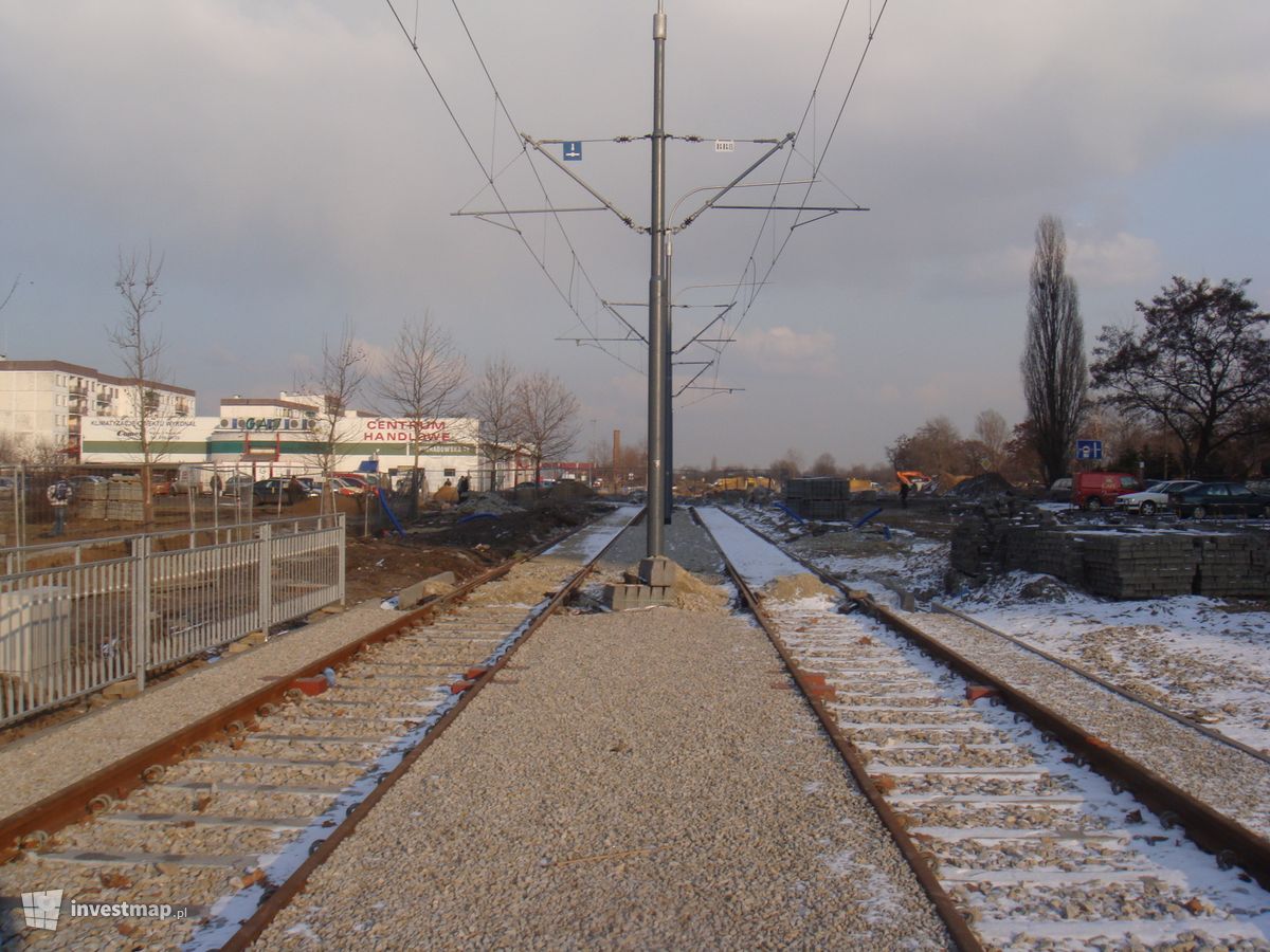 Zdjęcie [Wrocław-Krzyki] Przebudowa ul. Bardzkiej i linia tramwajowa na Gaj fot. Jan Augustynowski