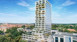 W Szczecinie powstaje 72-metrowy wieżowiec apartamentowo-biurowy Sky Garden [FILM+WIZUALIZACJE]