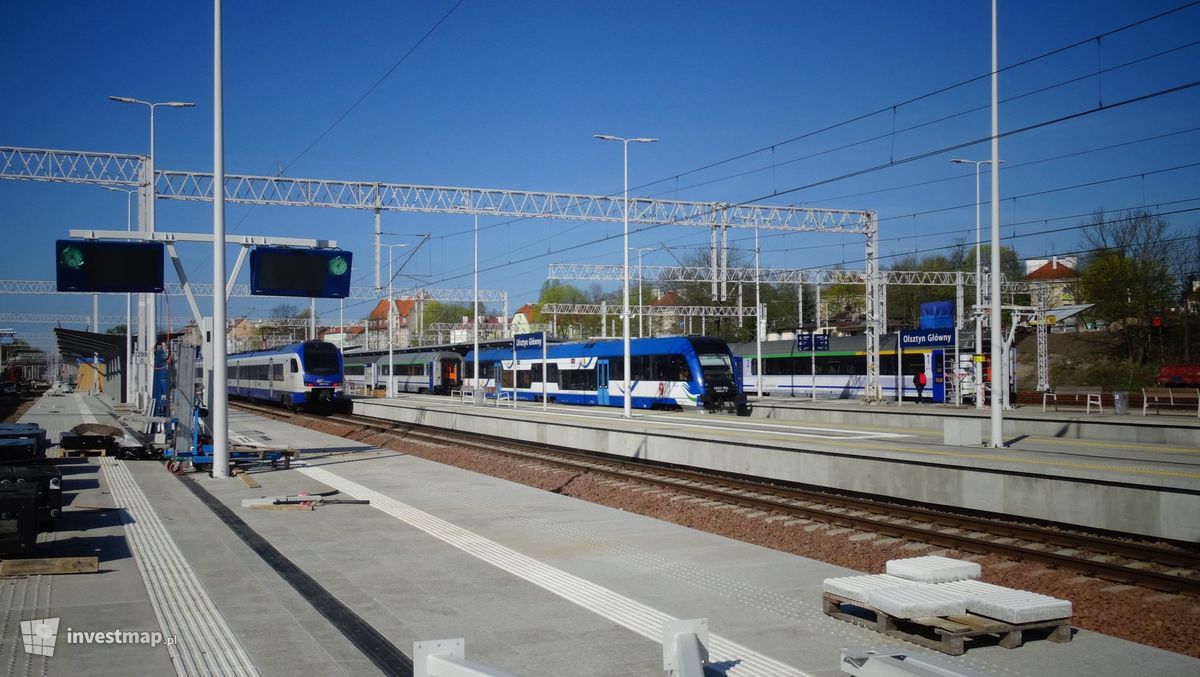 Zdjęcie Nowy dworzec kolejowy Olsztyn Główny fot. Orzech 