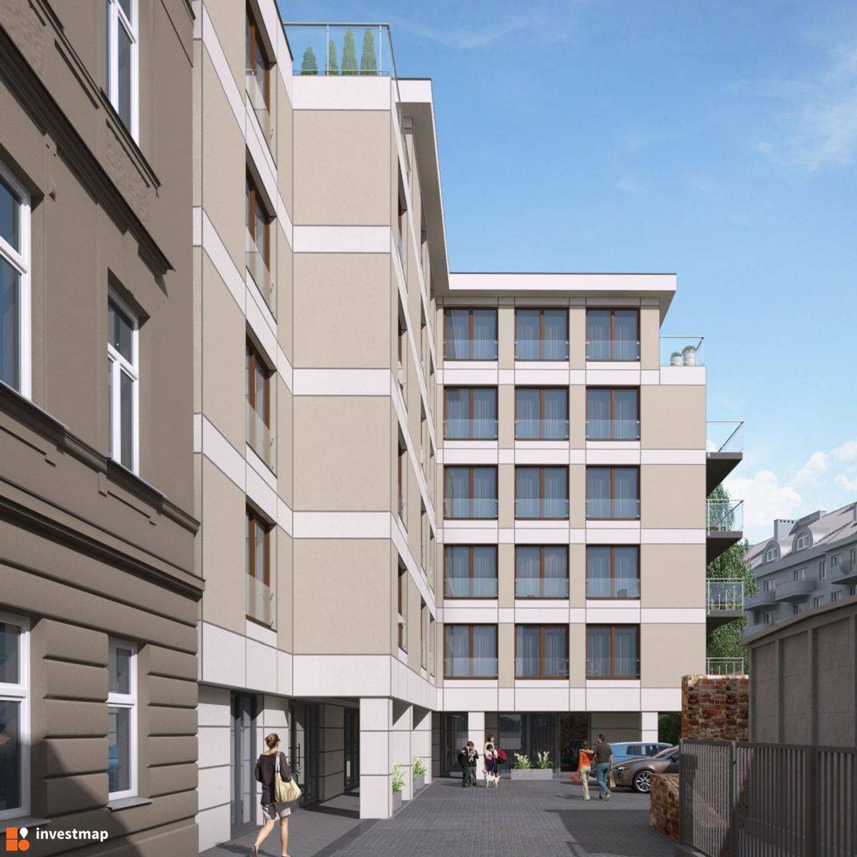 Wizualizacja [Kraków] Budynek wielorodzinny "Verona House" dodał Mariusz Bartodziej