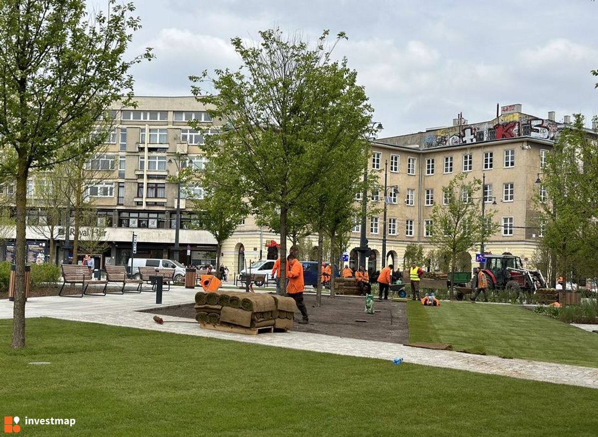 Zdjęcie  Przebudowa Placu Wolności  fot. Orzech 