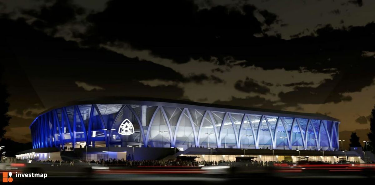 Wizualizacja [Chorzów] Nowy stadion Ruchu Chorzów dodał Orzech 