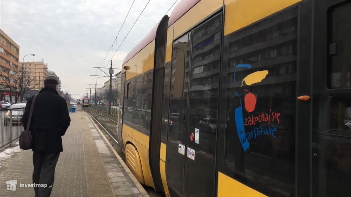 Zdjęcie Linia tramwajowa na Wilanów fot. Klaudia Nowicka 