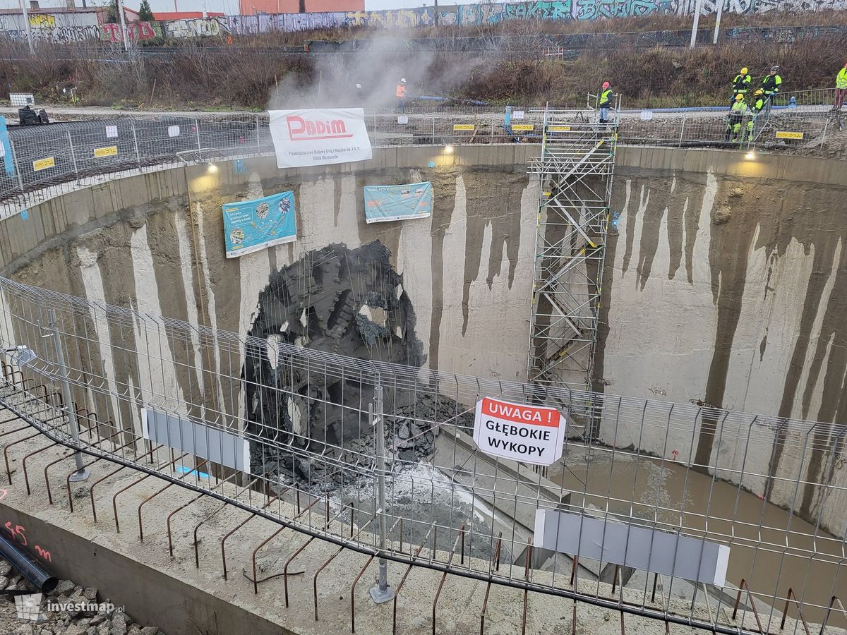 Zdjęcie Tunel średnicowy w Łodzi fot. Orzech 