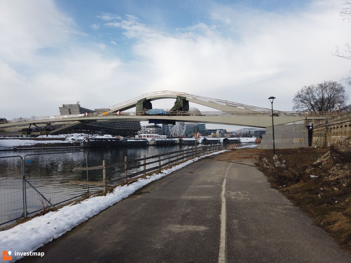 Zdjęcie Kładka Kazimierz - Ludwinów fot. Damian Daraż 