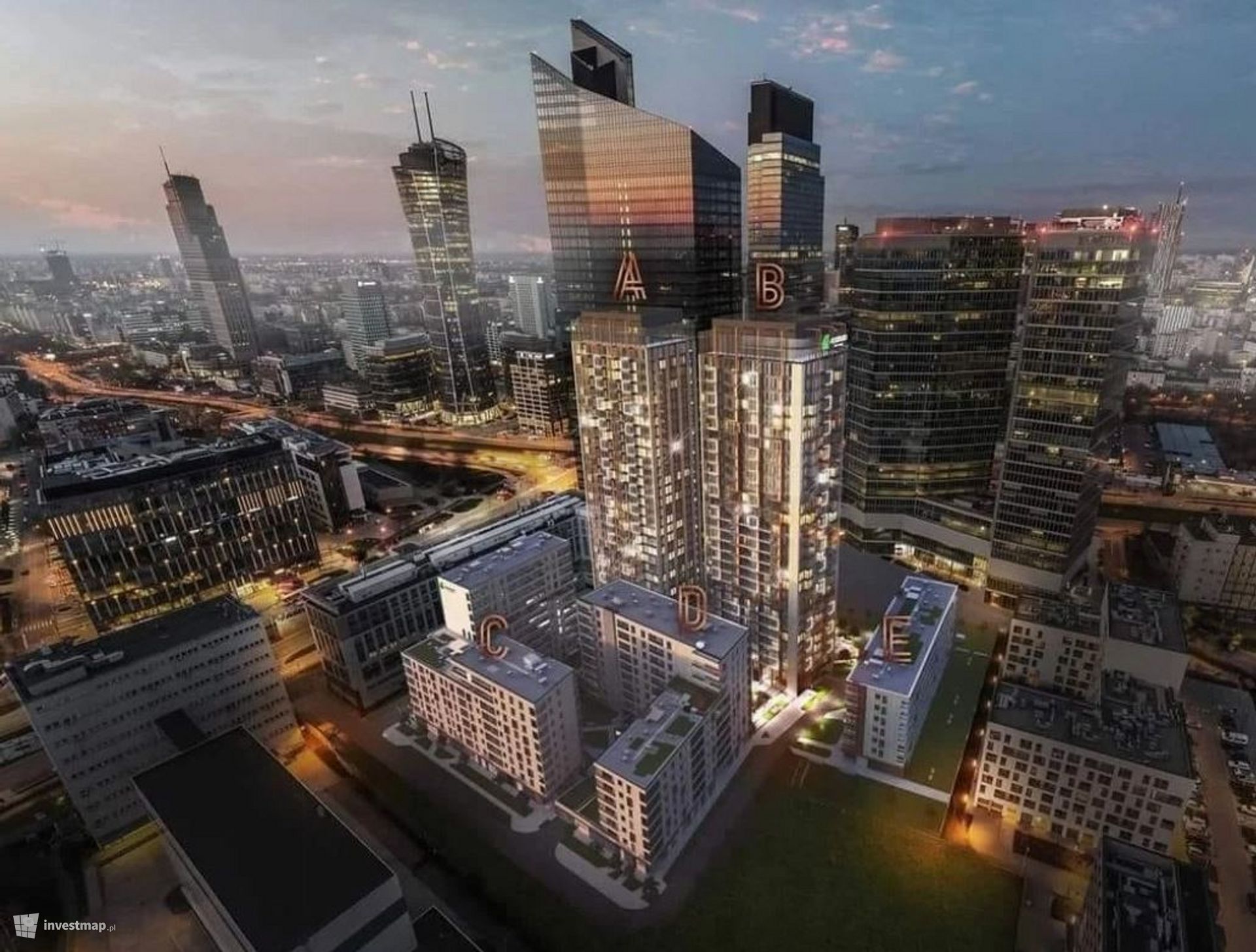 W centrum Warszawy trwa budowa dwóch 95-metrowych budynków Towarowa Towers 
