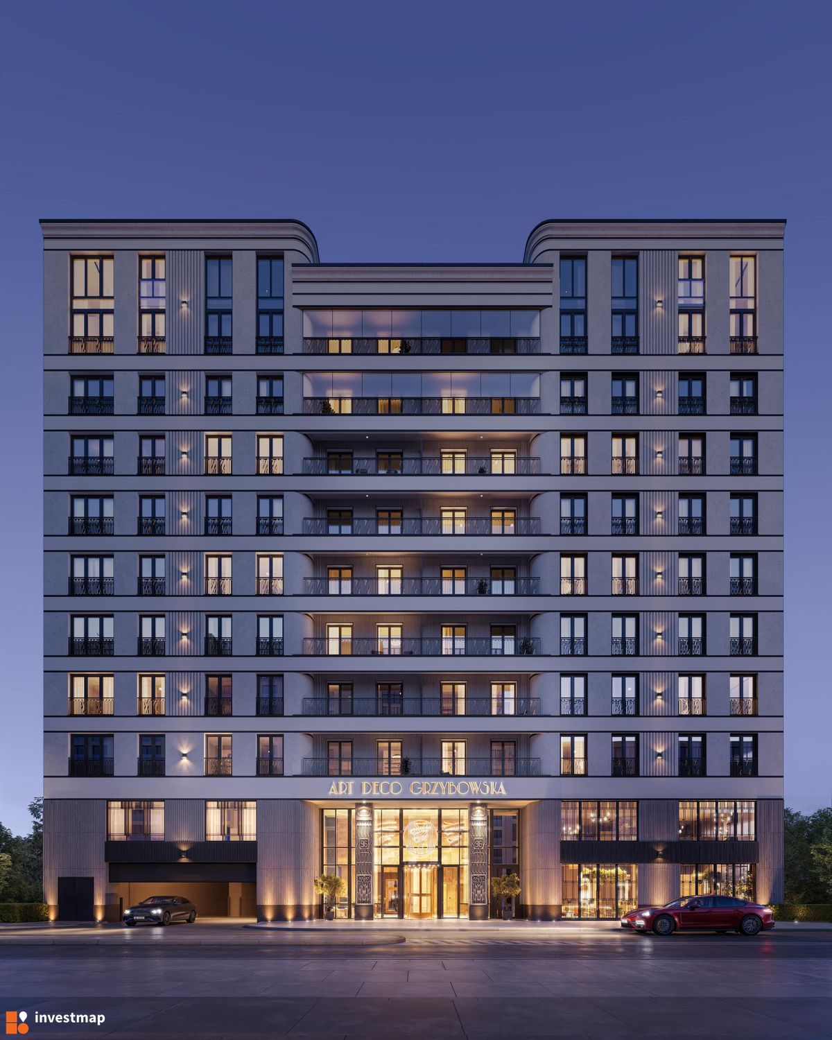 Wizualizacja Art Deco Grzybowska dodał Wojciech Jenda