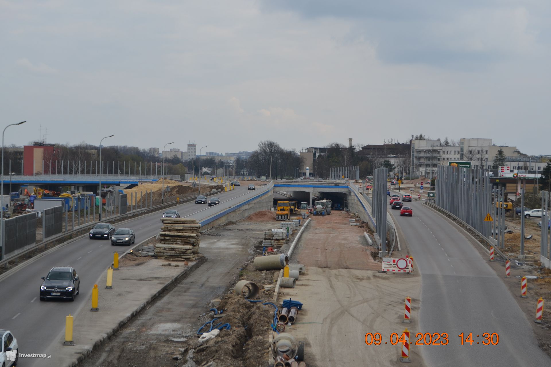 W Krakowie trwa budowa trasy tramwajowej na Górkę Narodową 