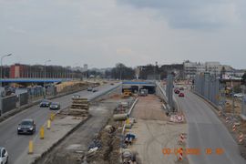 W Krakowie trwa budowa trasy tramwajowej na Górkę Narodową [FILM + ZDJĘCIA]