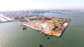 Gdańsk: Budowa wielkiego terminalu T5 w Baltic Hub przyspiesza wraz z końcem zimy [FILM+ZDJĘCIA]