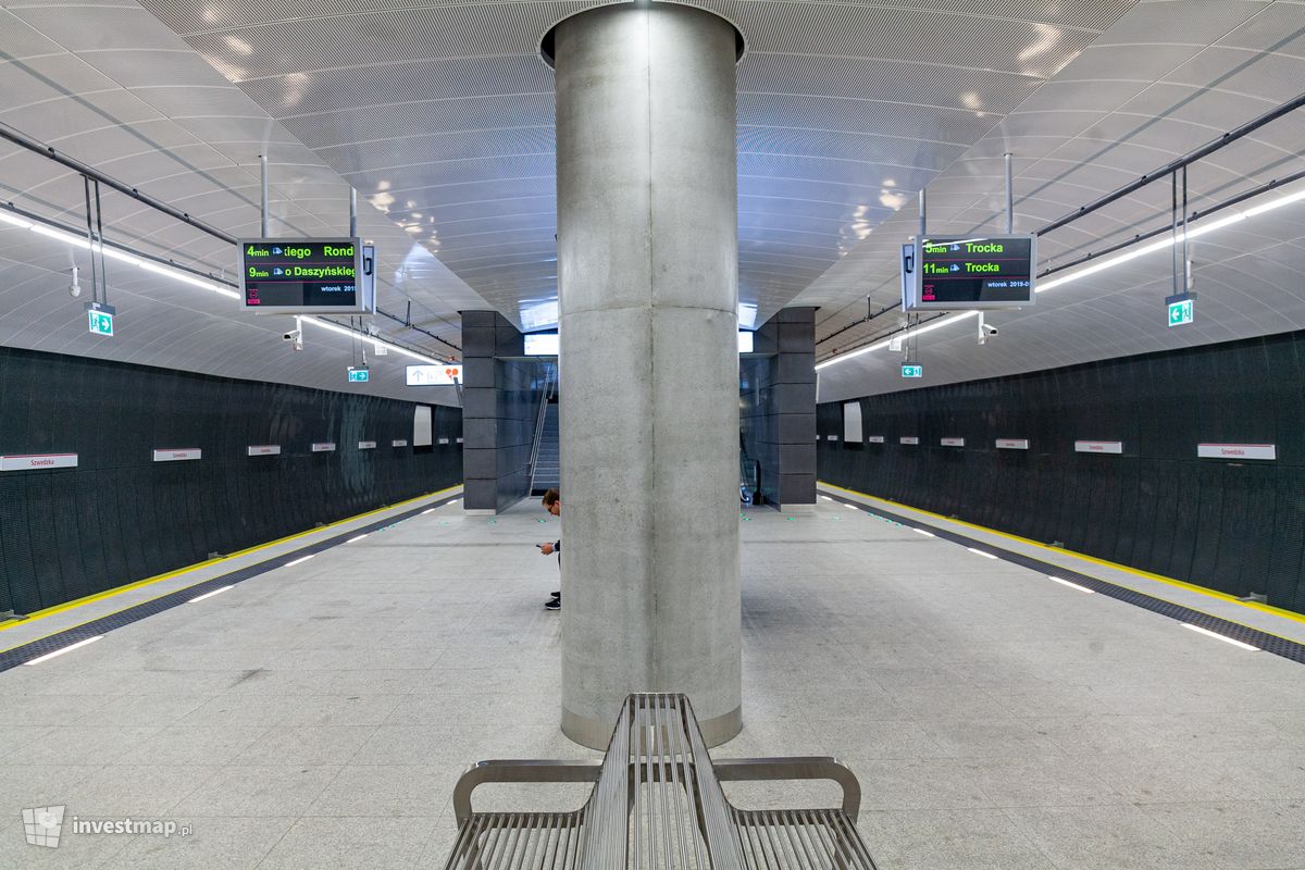Zdjęcie [Warszawa] Budowa stacji metra Szwedzka fot. Jakub Zazula 
