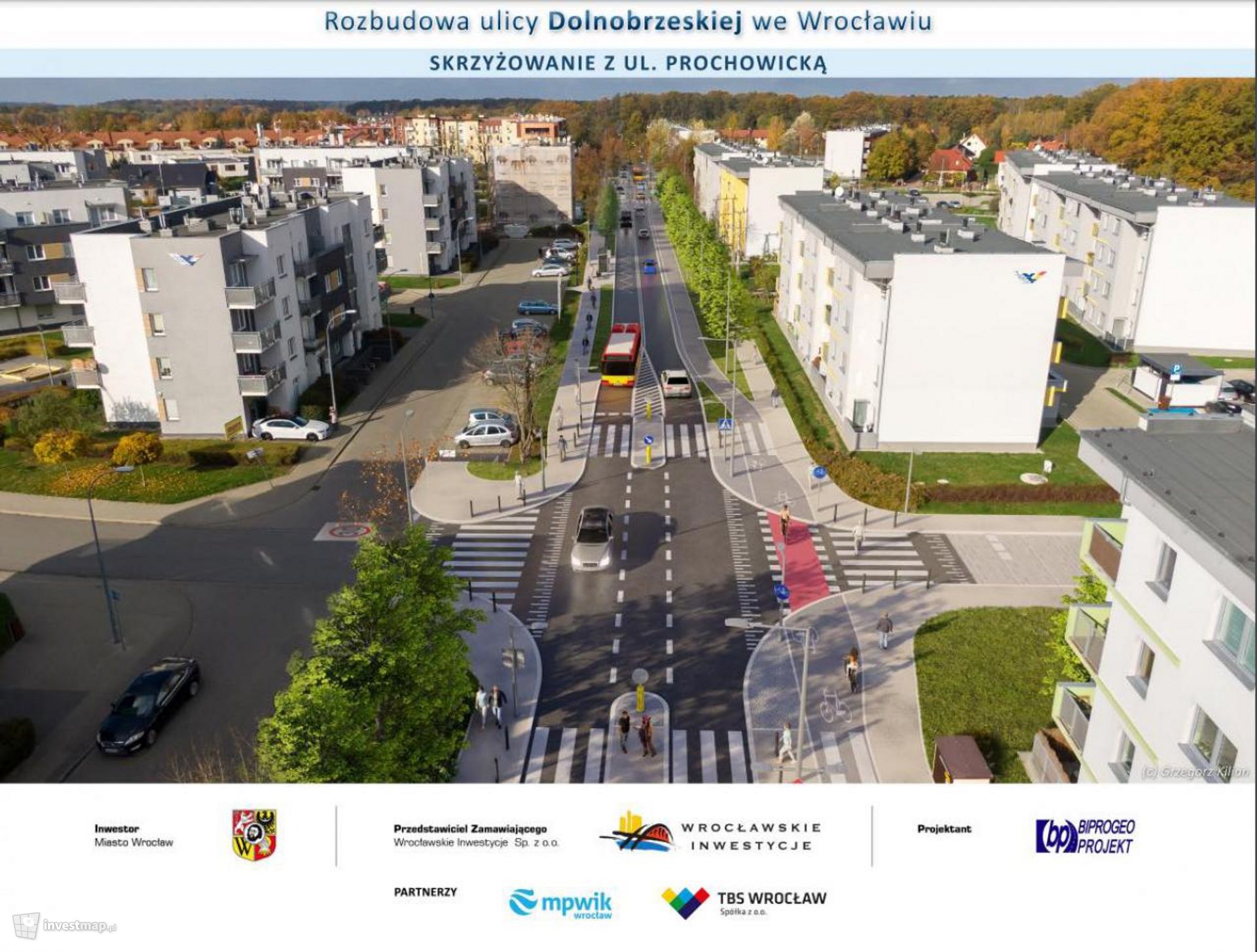 Wrocław: Ulica Dolnobrzeska zmienia się nie do poznania