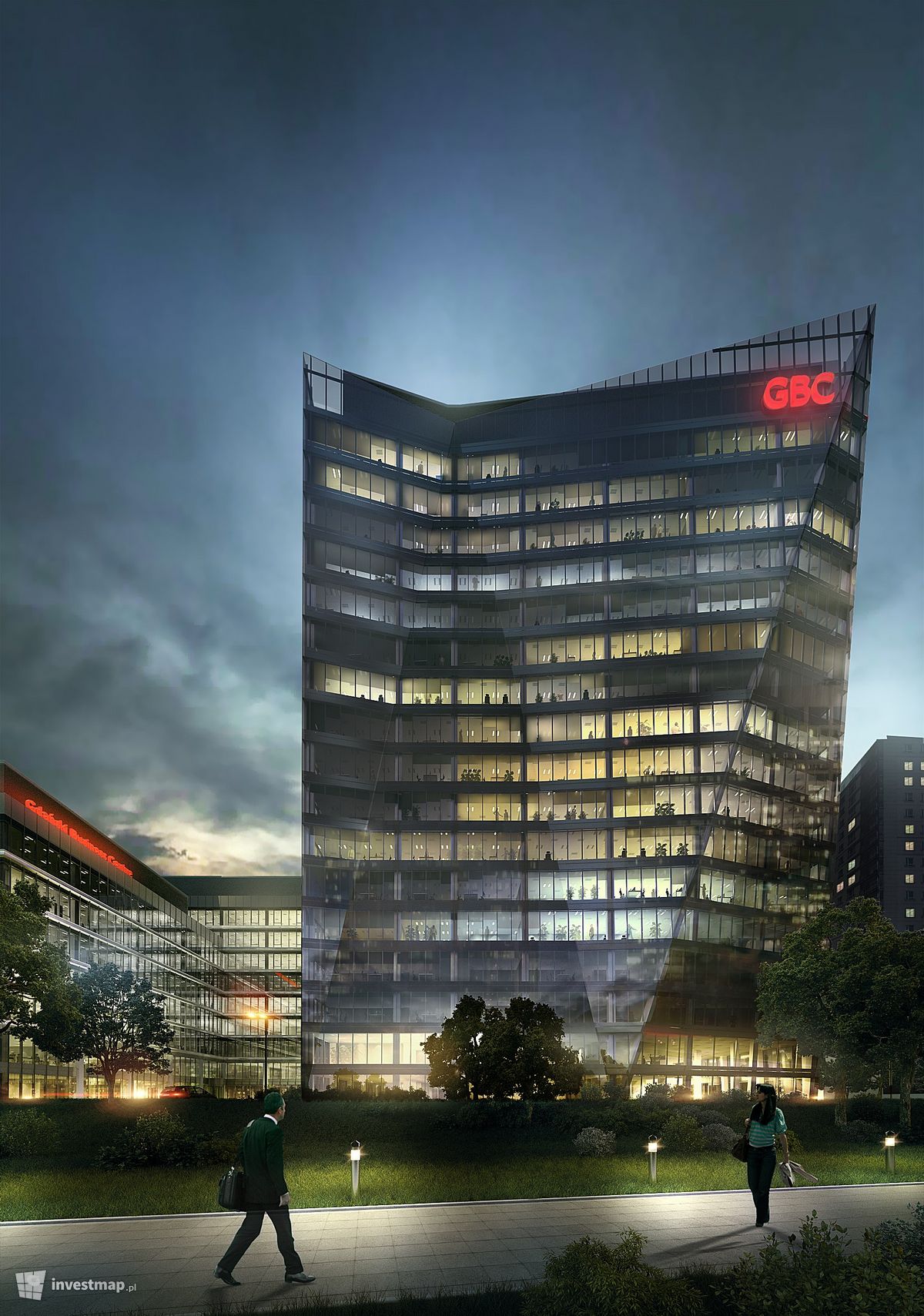 Wizualizacja Gdański Business Center dodał Jan Hawełko 