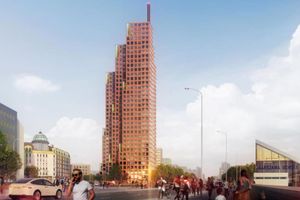 W Warszawie powstanie kolejny, ponad 100-metrowy wieżowiec [FILM+WIZUALIZACJE]