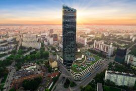 Sky Tower pod skrzydłami Cushman & Wakefield