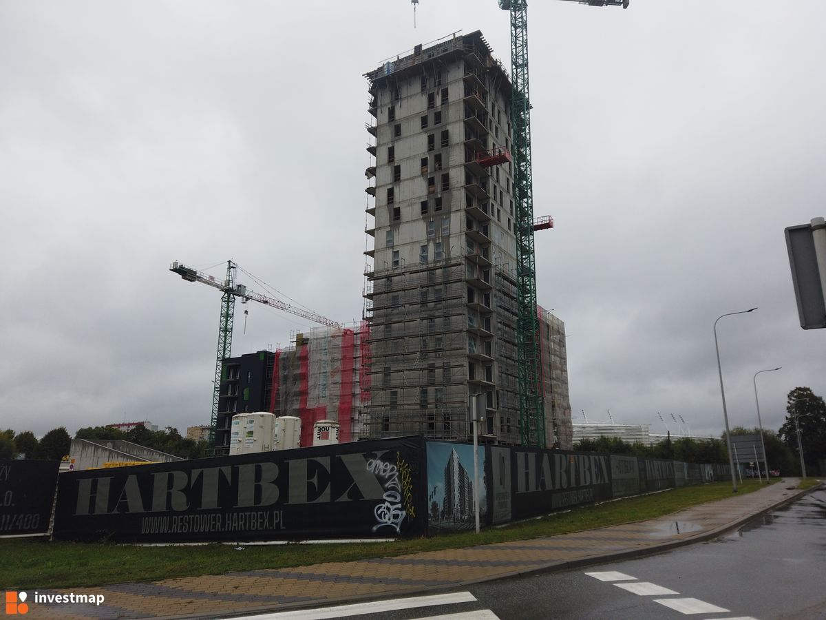 Zdjęcie [Rzeszów] Res Tower (100m) ul. Witosa fot. Damian Daraż 