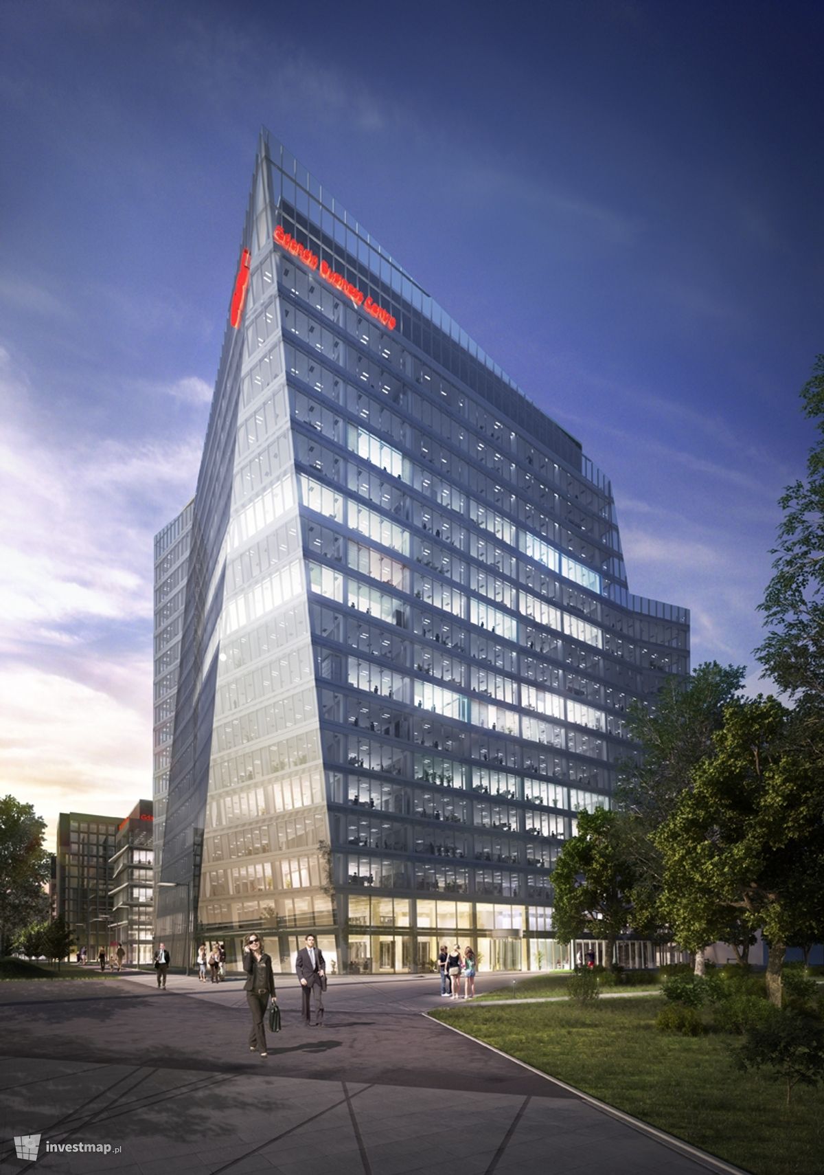 Wizualizacja Gdański Business Center dodał Jan Hawełko 