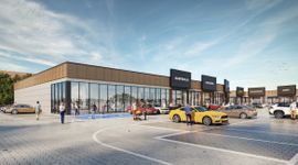 Niemiecka firma Saller buduje nowy park handlowy w Sosnowcu [WIZUALIZACJE]