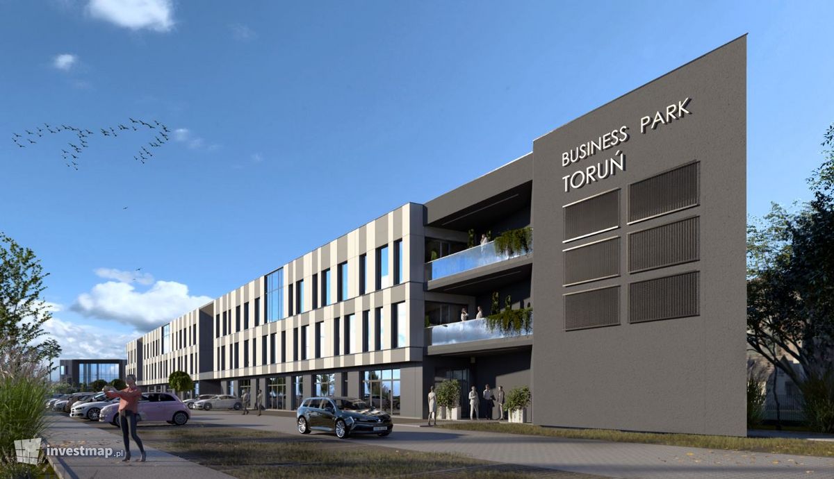 Wizualizacja Business Park Toruń dodał Orzech 