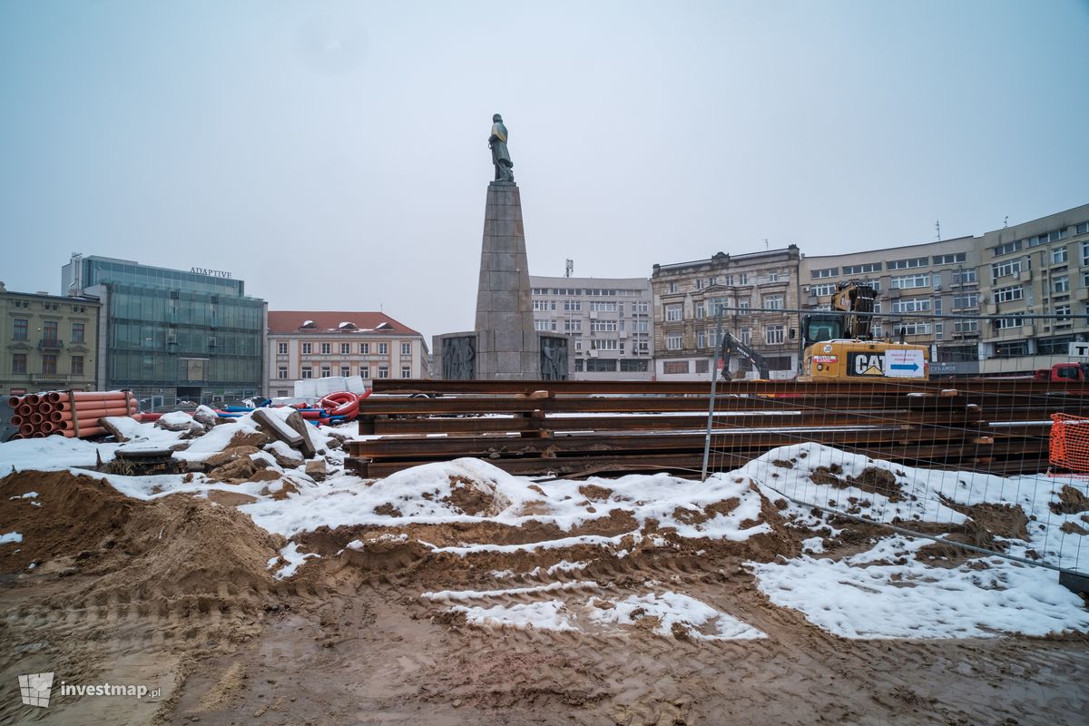 Zdjęcie  Przebudowa Placu Wolności  fot. Jakub Zazula 