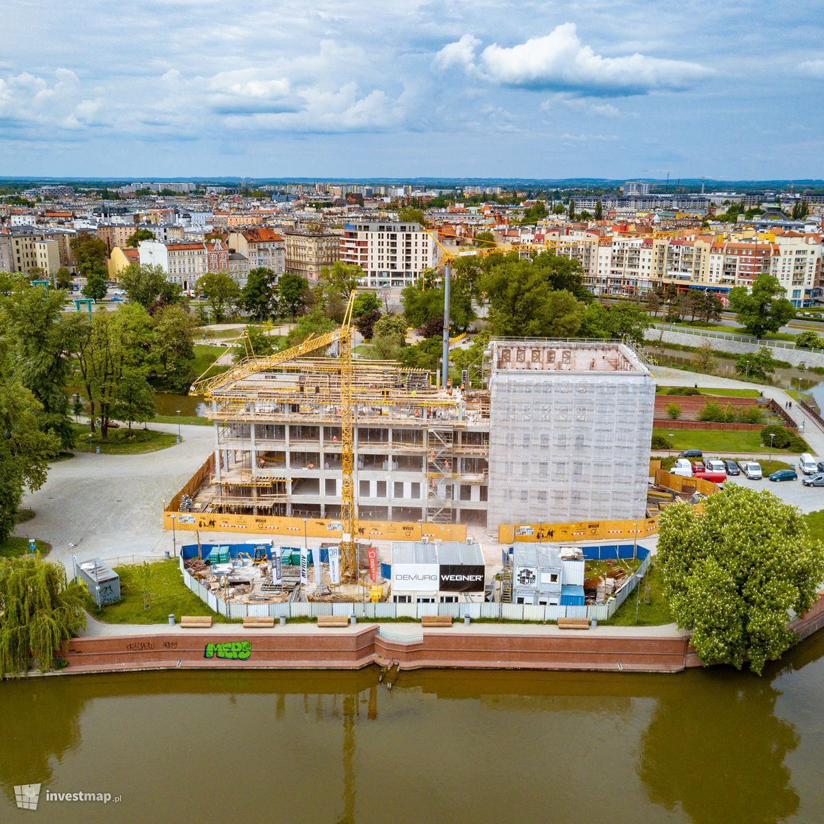 Zdjęcie [Wrocław] Concordia Hub (kamienica na Wyspie Słodowej 7/7a) fot. Jakub Zazula 