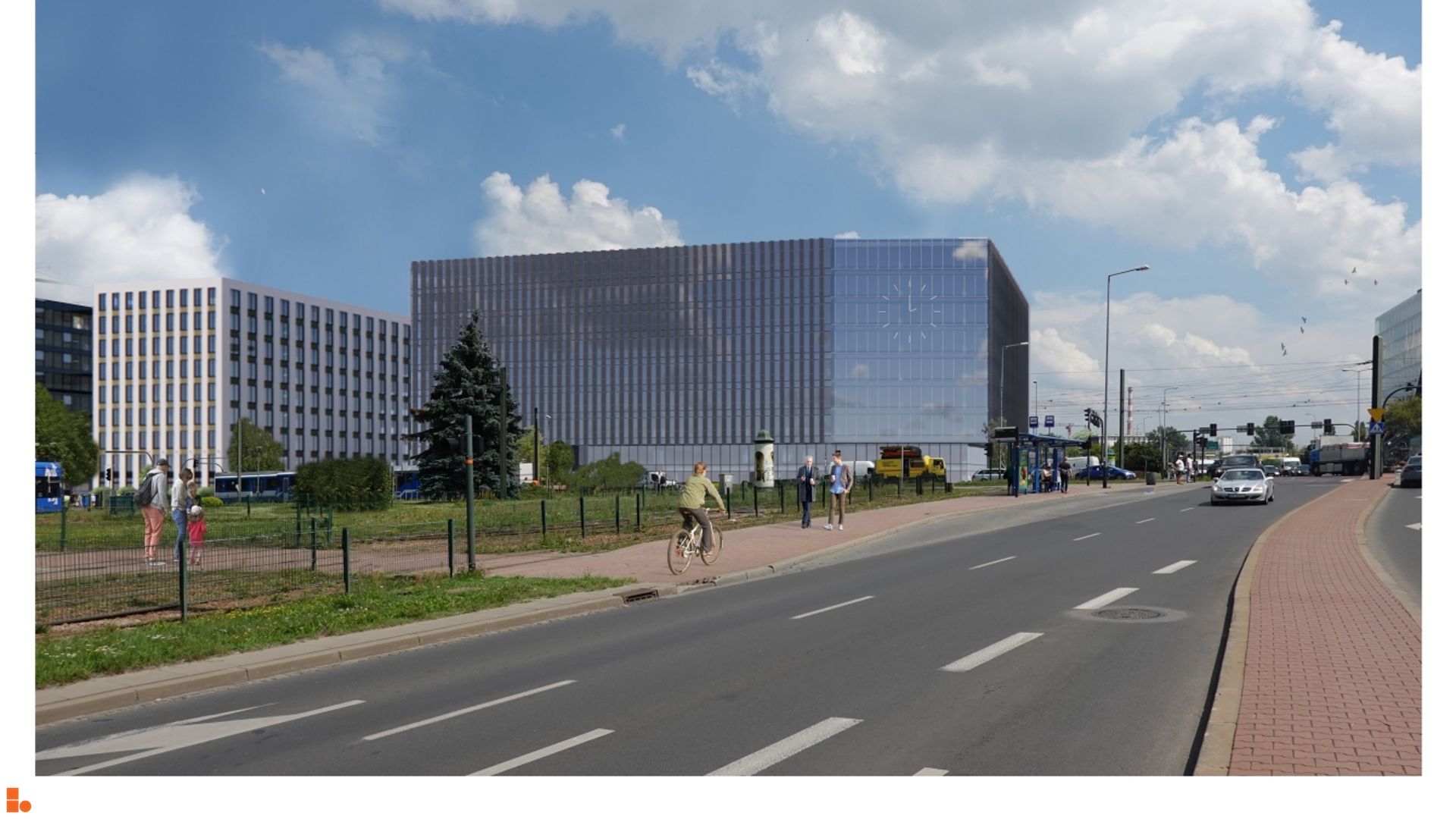 W Krakowie powstaje I etap wielkiego kompleksu mixed-use Tischnera Green Park 