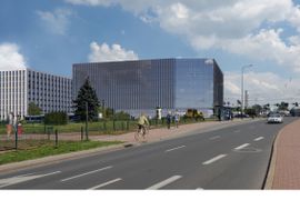 W Krakowie powstaje I etap wielkiego kompleksu mixed-use Tischnera Green Park [FILM+ZDJĘCIA+WIZUALIZACJE]