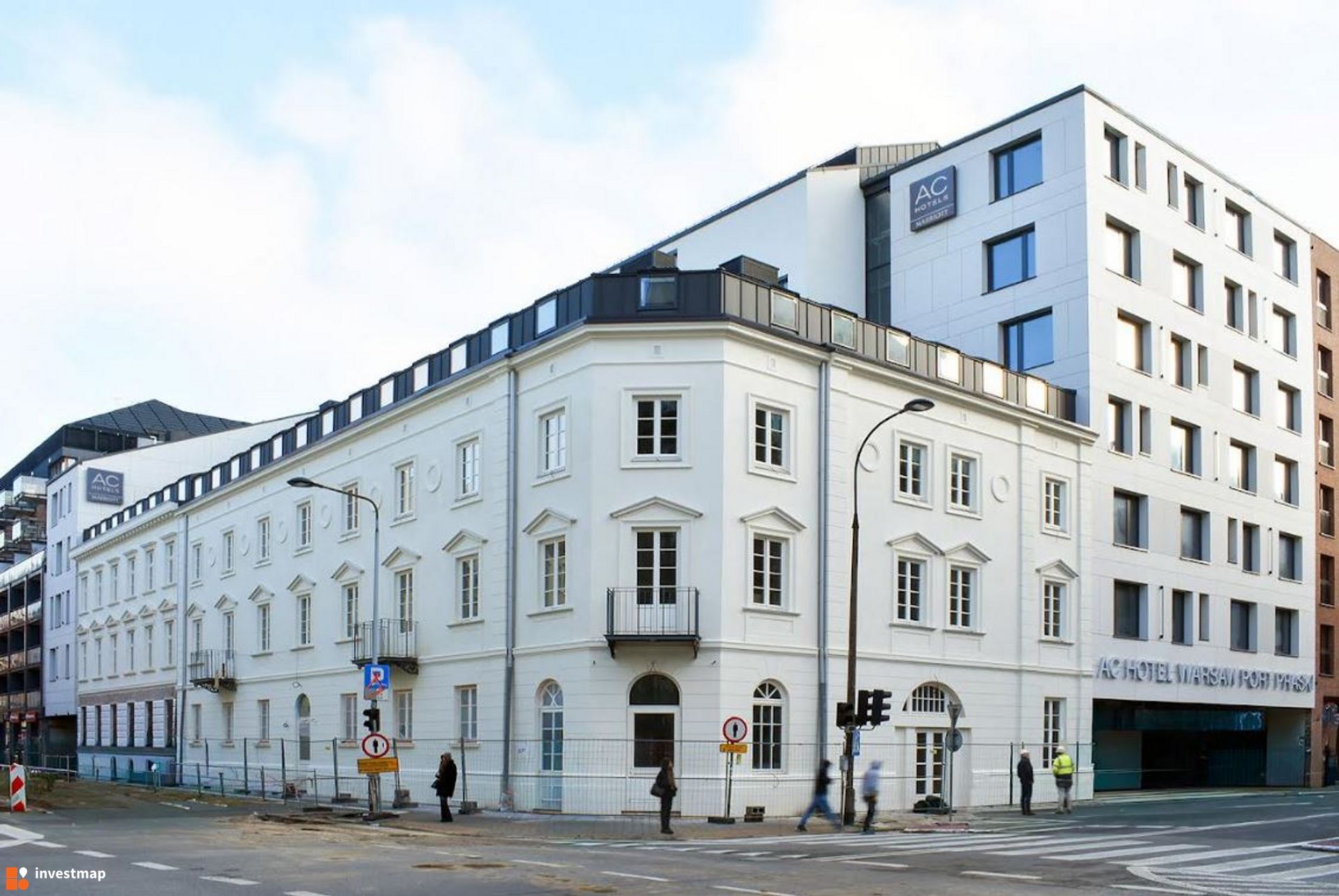 Przygotowania do otwarcia AC Hotel Warsaw Port Praski 