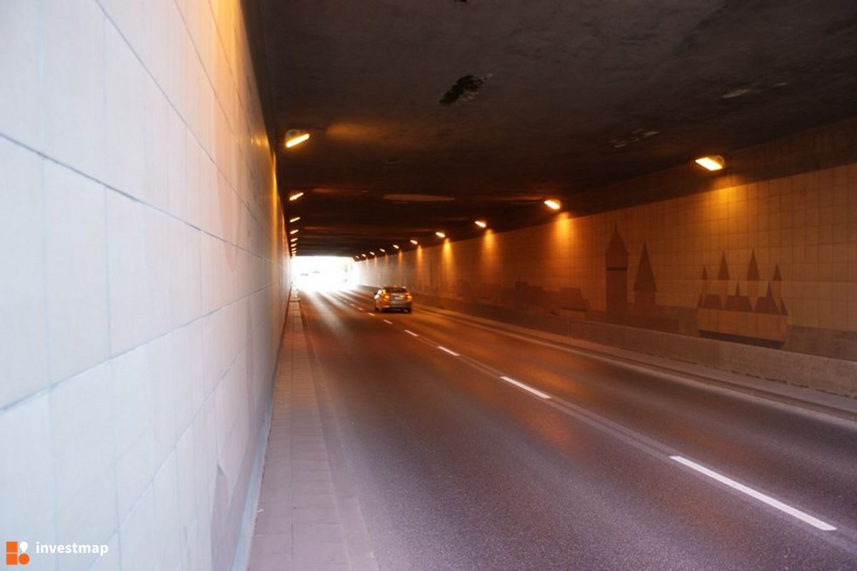 Zdjęcie [Kraków] Tunel Samochodowy - Rondo Grunwaldzkie fot. Damian Daraż 