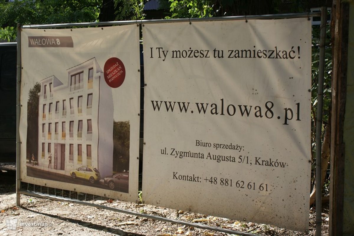 Zdjęcie [Kraków] Budynek Mieszkalny, ul. Wałowa 6 - 8 fot. Damian Daraż 