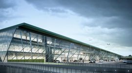 Terminal pasażerski lotniska Kraków-Balice zostanie rozbudowany [WIZUALIZACJE]