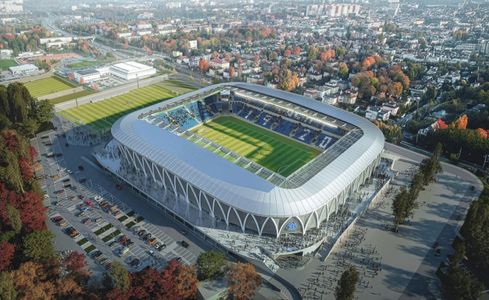 Zaprezentowano koncepcję nowego stadionu Ruchu Chorzów [FILM+WIZUALIZACJE]