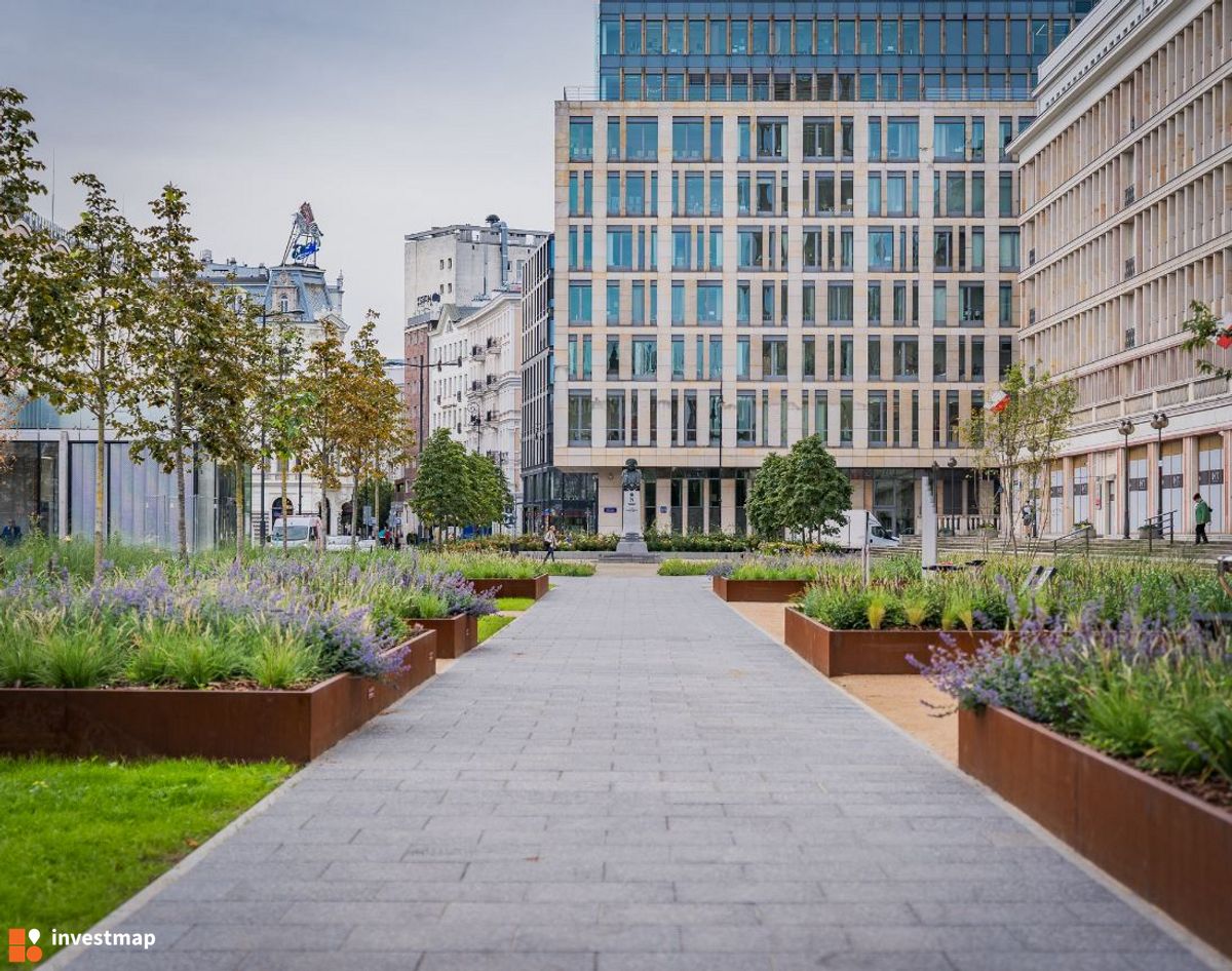 Zdjęcie Nowe Centrum Warszawy fot. Orzech 