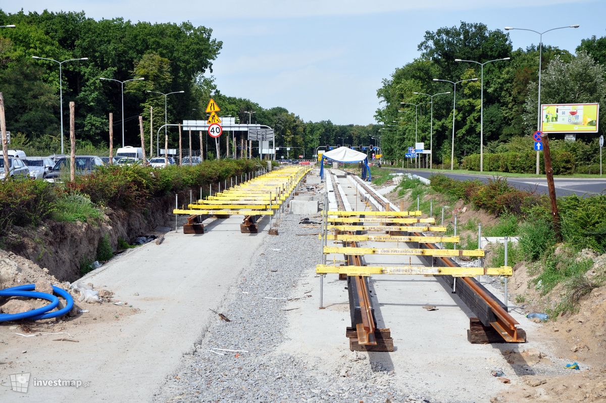 Zdjęcie [Wrocław] Linia tramwajowa na Kozanów fot. grzybson 