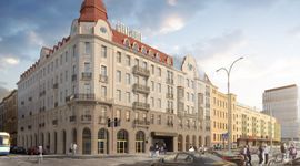 Przy ulicy Piłsudskiego we Wrocławiu trwa przebudowa dawnego Hotelu Grand [FILM]