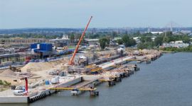 Końcowy etap budowy Morskiego Terminalu Przeładunkowego Grupy ORLEN w Gdańsku