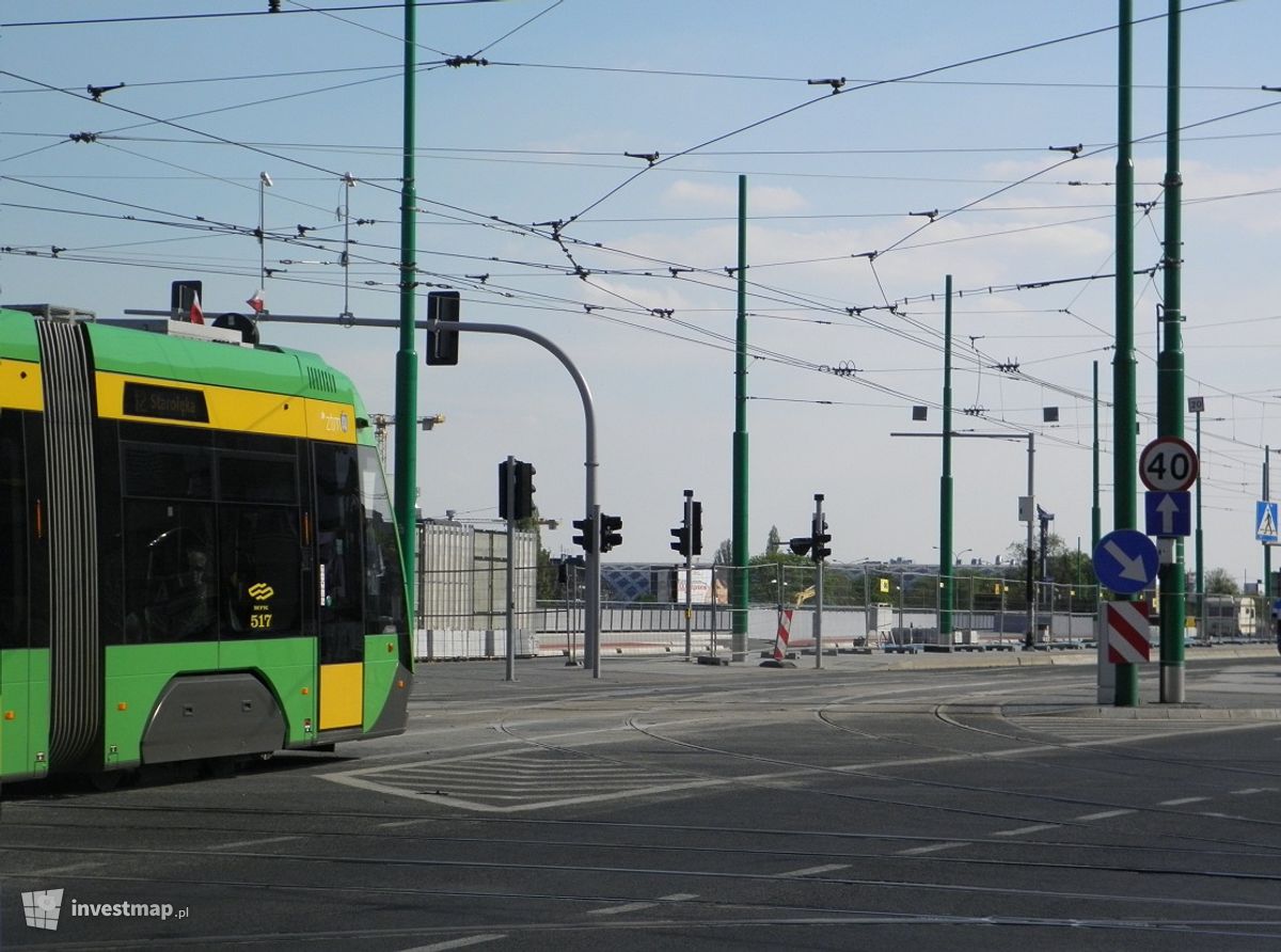 Zdjęcie [Poznań] Przebudowa węzła Rondo Kaponiera fot. PieEetrek 