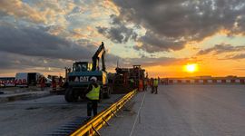 Rzeszów Airport: Coraz bliżej finiszu I etapu przebudowy drogi startowej [ZDJĘCIA]