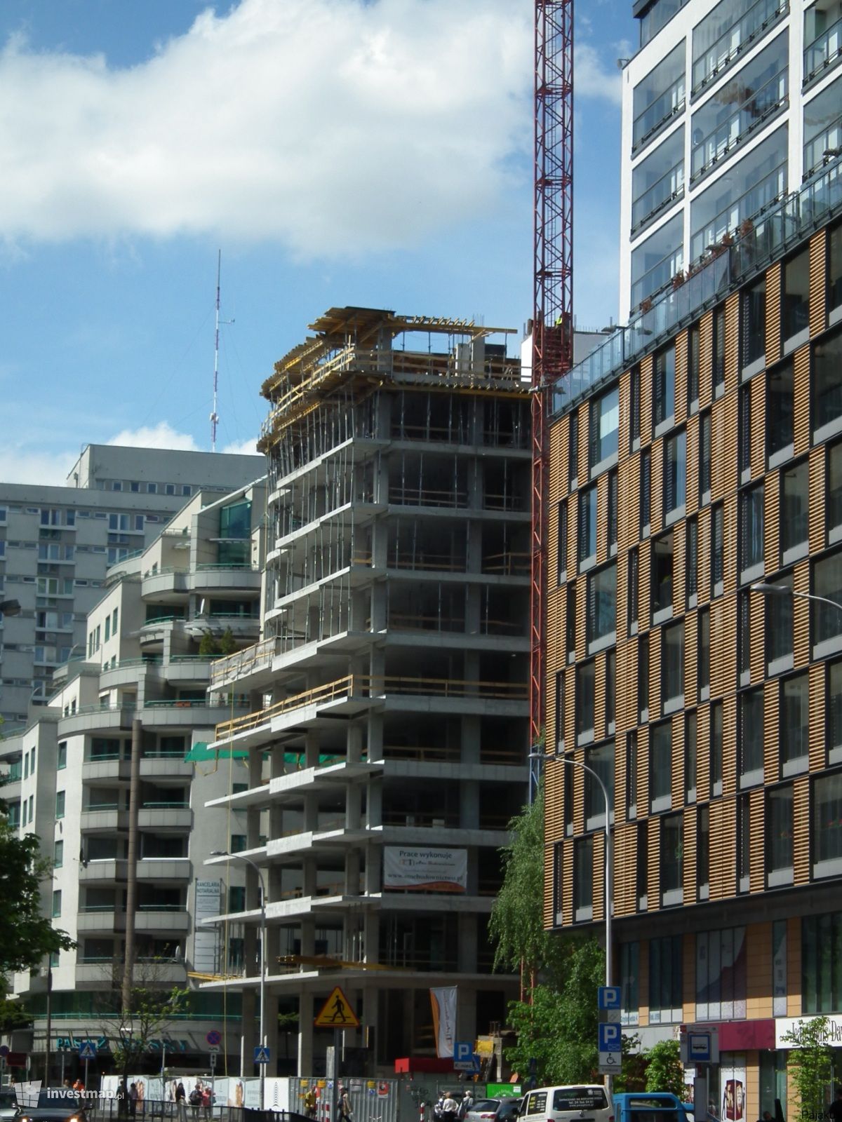 Zdjęcie [Warszawa] Budynek wielorodzinny "Metropolitan Apartments" fot. Pajakus 