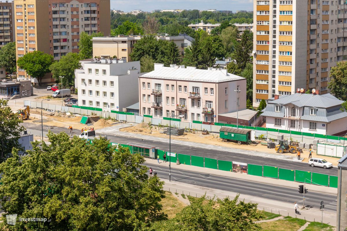 Zdjęcie [Warszawa] Budowa II linii Metra - Stacja Księcia Janusza fot. Jakub Zazula