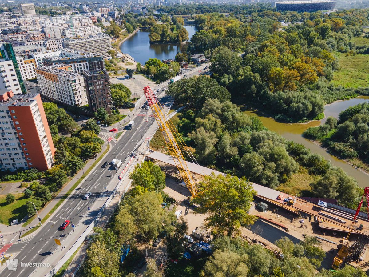 Zdjęcie Most pieszo-rowerowy przez Wisłę fot. Jakub Zazula 