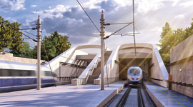 Co słychać na budowie tunelu Kolei Dużych Prędkości w Łodzi? [FILM]